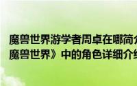 魔兽世界游学者周卓在哪简介（关于游学者周卓 网络游戏《魔兽世界》中的角色详细介绍）