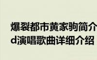 爆裂都市黄家驹简介（关于爆裂都市 Beyond演唱歌曲详细介绍）