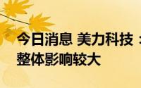 今日消息 美力科技：上半年国内疫情对公司整体影响较大