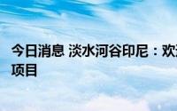 今日消息 淡水河谷印尼：欢迎福特汽车加入波马拉高压酸浸项目