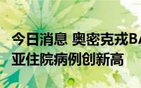 今日消息 奥密克戎BA.4和BA.5肆虐，澳大利亚住院病例创新高
