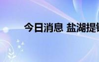 今日消息 盐湖提锂概念股拉升走高