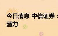 今日消息 中信证券：长期看好元宇宙的发展潜力