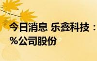今日消息 乐鑫科技：控股股东拟减持不超0.5%公司股份