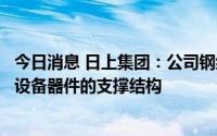 今日消息 日上集团：公司钢结构产品可应用于风电光伏相关设备器件的支撑结构