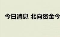 今日消息 北向资金今日净买入132.95亿元