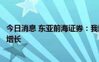 今日消息 东亚前海证券：我国空气源热泵出口或迎来爆发式增长