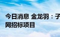 今日消息 金龙羽：子公司中标1.6亿元南方电网招标项目