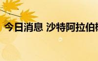 今日消息 沙特阿拉伯椰枣出口额居世界首位