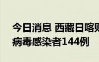 今日消息 西藏日喀则8月27日新增本土新冠病毒感染者144例