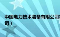 中国电力技术装备有限公司领导（中国电力技术装备有限公司）