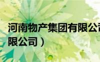 河南物产集团有限公司官网（河南物产集团有限公司）