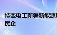 特变电工新疆新能源股份有限公司是国企还是民企