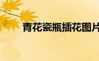 青花瓷瓶插花图片大全（青花瓷瓶）