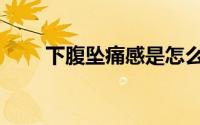 下腹坠痛感是怎么回事（下腹坠痛）