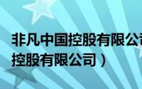 非凡中国控股有限公司深圳办公室（非凡中国控股有限公司）