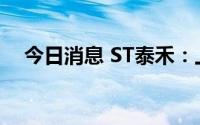 今日消息 ST泰禾：上半年亏损超20亿元