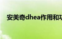 安美奇dhea作用和功效（安美奇DHEA）