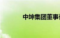 中坤集团董事长（中坤集团）