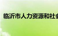 临沂市人力资源和社会保障局网上服务平台