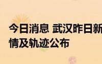 今日消息 武汉昨日新增本土“1+22”例，详情及轨迹公布