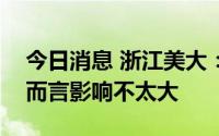 今日消息 浙江美大：房地产市场波动对公司而言影响不太大