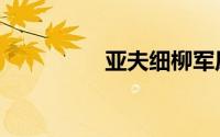 亚夫细柳军原文（亚夫）