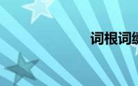 词根词缀记忆法
