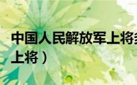 中国人民解放军上将多少人（中国人民解放军上将）