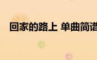 回家的路上 单曲简谱（回家的路上 单曲）