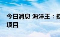 今日消息 海洋王：控股子公司中标6.13亿元项目