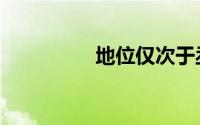 地位仅次于丞相（地位）