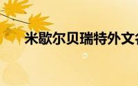 米歇尔贝瑞特外文名（米歇尔贝瑞特）