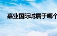 嘉业国际城属于哪个社区（嘉业国际城）