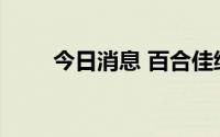 今日消息 百合佳缘法定代表人变更