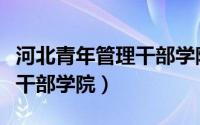 河北青年管理干部学院分数线（河北青年管理干部学院）