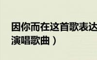 因你而在这首歌表达了什么（因你而在 于湉演唱歌曲）