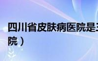 四川省皮肤病医院是三甲吗（四川省皮肤病医院）