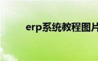 erp系统教程图片（erp系统教程）