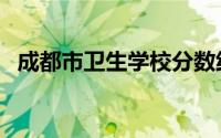 成都市卫生学校分数线（成都市卫生学校）