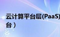 云计算平台层(PaaS)指的是什么?（云计算平台）