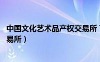 中国文化艺术品产权交易所 丁晓飞（中国文化艺术品产权交易所）