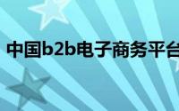 中国b2b电子商务平台（b2b电子商务平台）