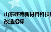 山东硅苑新材料科技股份有限公司办公楼消防改造招标