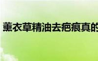薰衣草精油去疤痕真的有效吗（薰衣草精油）
