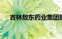 吉林敖东药业集团股份有限公司怎么样