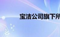 宝洁公司旗下所有品牌（宝洁）
