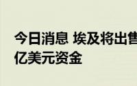 今日消息 埃及将出售国有企业股份以筹集60亿美元资金