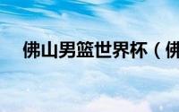 佛山男篮世界杯（佛山男篮世界杯赛程）