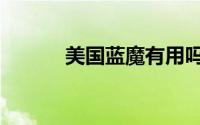 美国蓝魔有用吗（美国蓝魔鬼）
